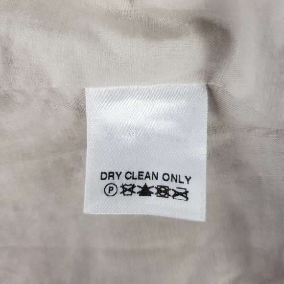 Laundry by Shelli Segal Cream Colored Blazer/Jacket w/Overlay ~ Size 4 - Picture 8 of 10